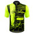 Men's Evoke Cycling Jersey - Safety Yellow - Front