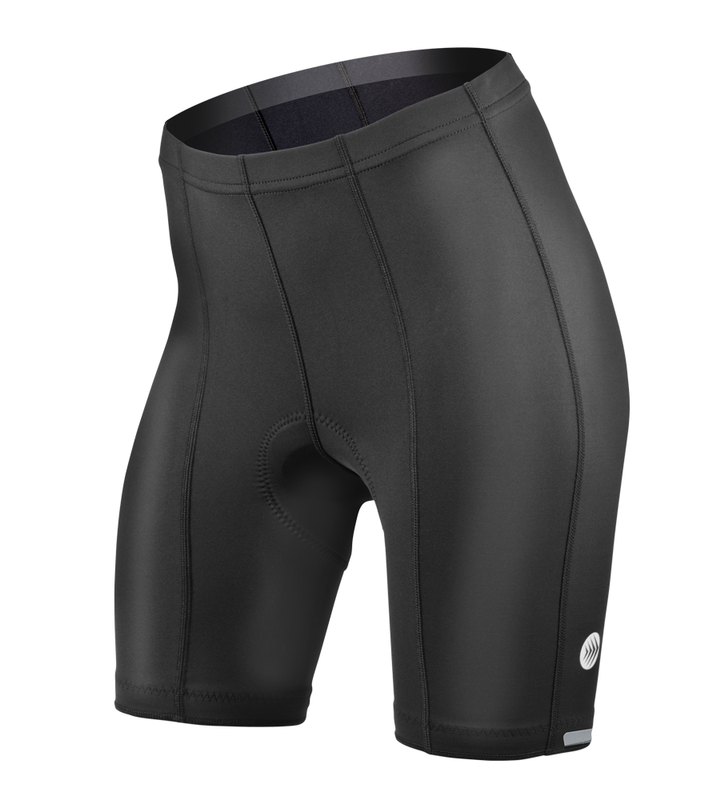 Buy SOIE Mid Rise Soft Polyamide Spandex Mid Thigh Length Cycling