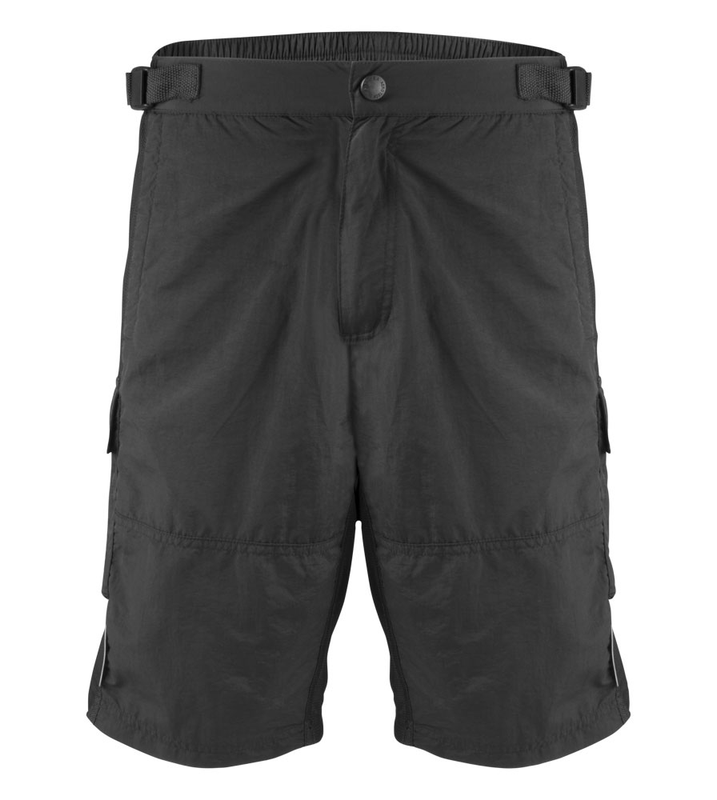 ATD Men's Summit Mountain Bike Shorts Rugged Shell Short with Pockets