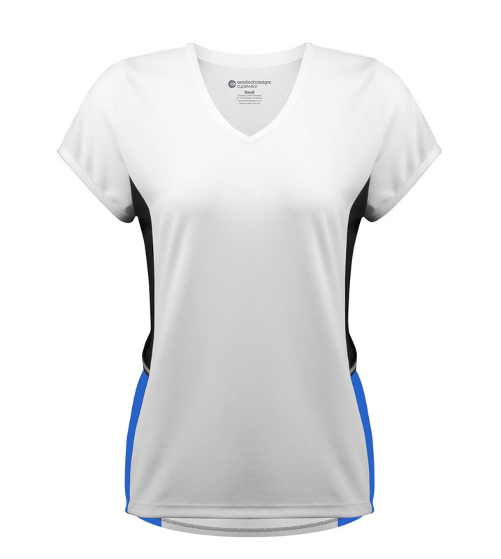 Women's Luna Athletic Tee with Sun Protection Fabric and Pockets