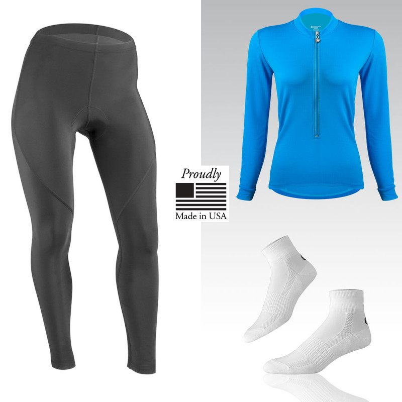 Ladies Cycling Tights Padded Compression Women Leggings Cycle