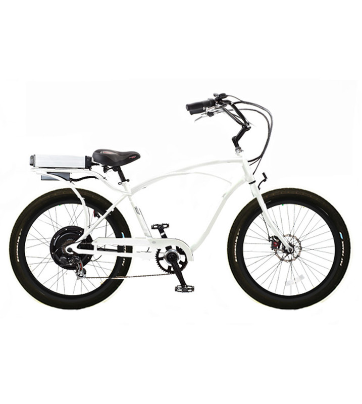 White interceptor shop fat bike