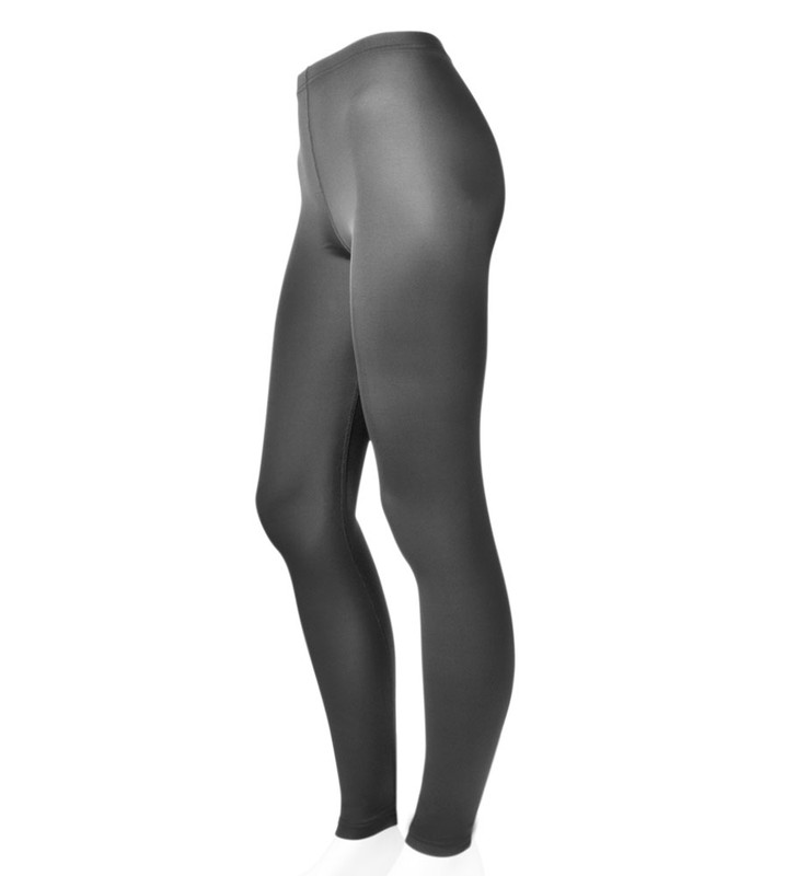 Liang Rou Women's Spandex Full-length Mesh Leggings Color Black