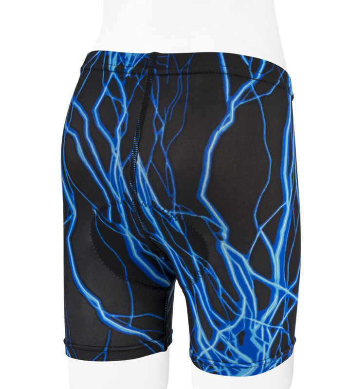 Child's Blue Lightning Padded Cycling 