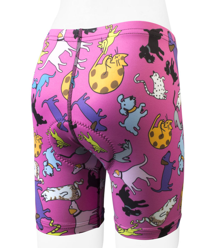 childrens padded cycling shorts