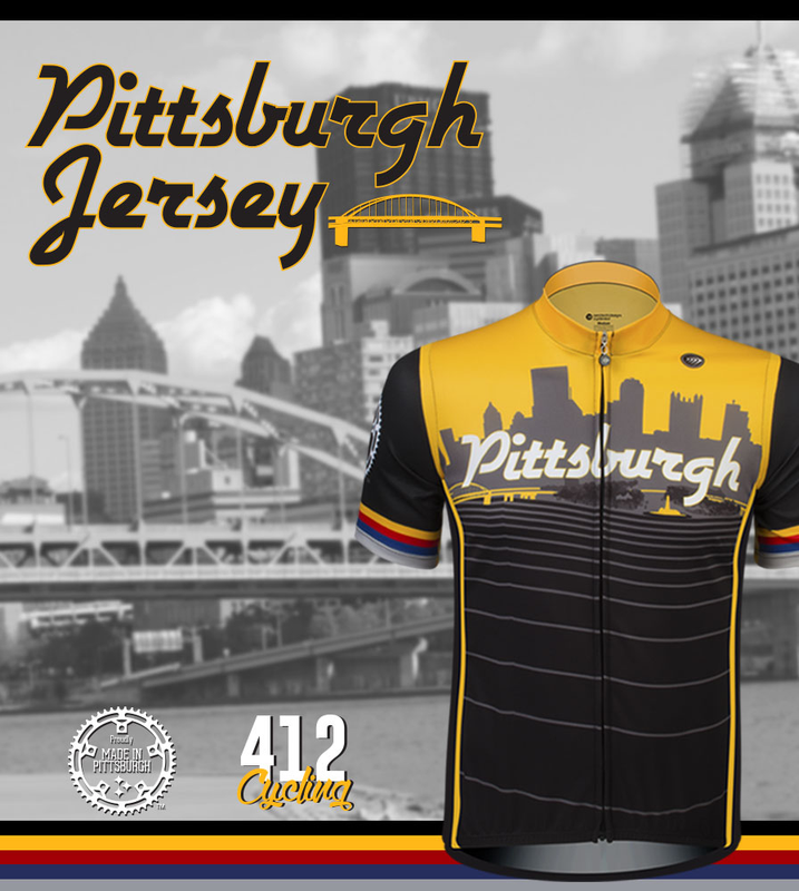 steelers cycling jersey