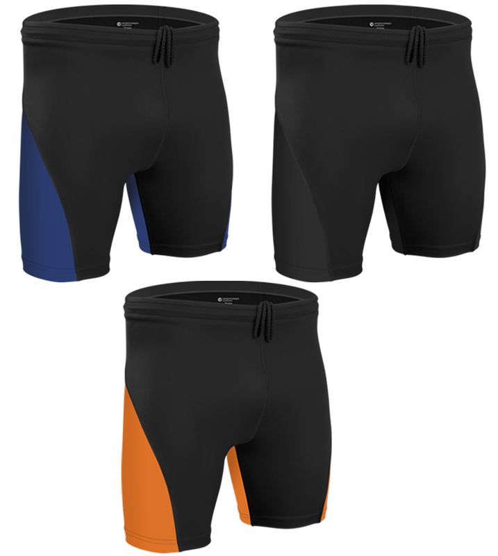 Mens Exercise Short with High Performance Compression Made in the USA