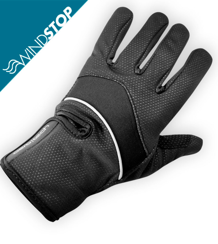 Mediante lavar Oposición Windproof Thermal Reflective Full Finger Winter Cycling Gloves BLACK