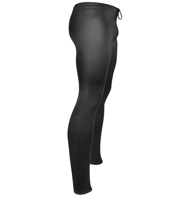 Black Spandex Padded Workout Tights 