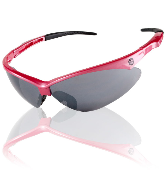 Aero Tech Wrap Shatterproof Cycling Sunglasses with Mirror Lenses