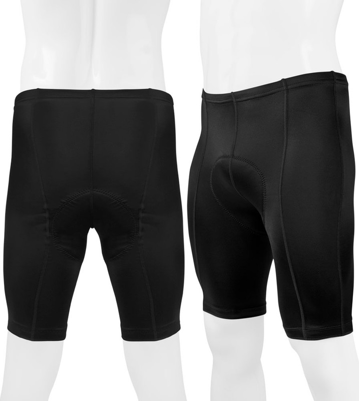 Tall Men's Cycling Pro Bike Shorts with comfortable chamois pad