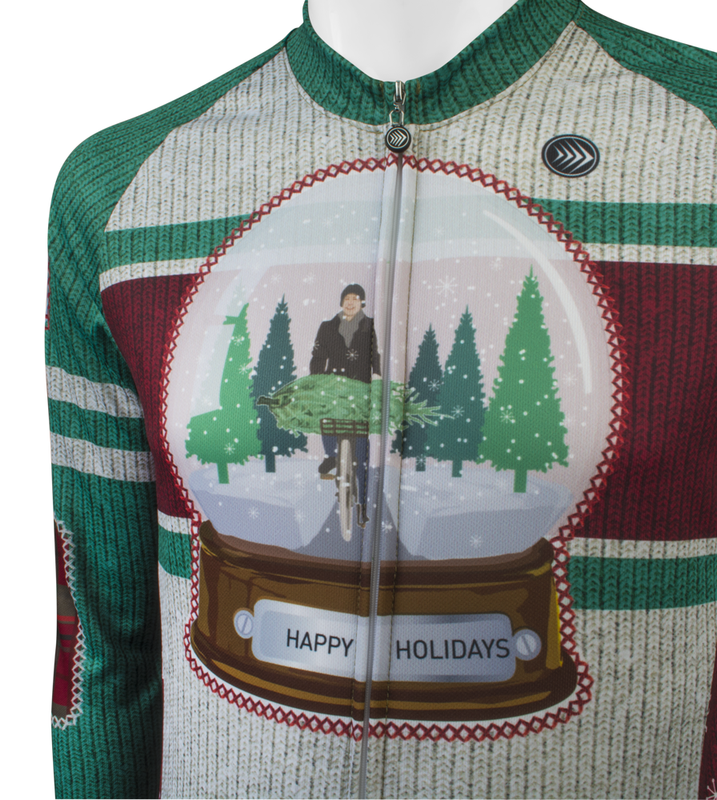 Brushed Fleece Long Sleeve Cycling Jersey
