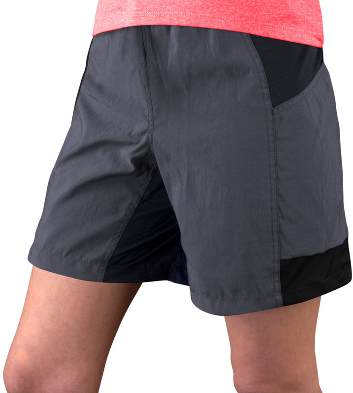 Women's USA MTB Shorts with Built-in Padded Mesh Liner