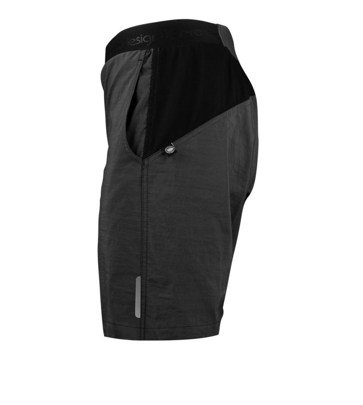 North Shore Bike Liner Short: Black