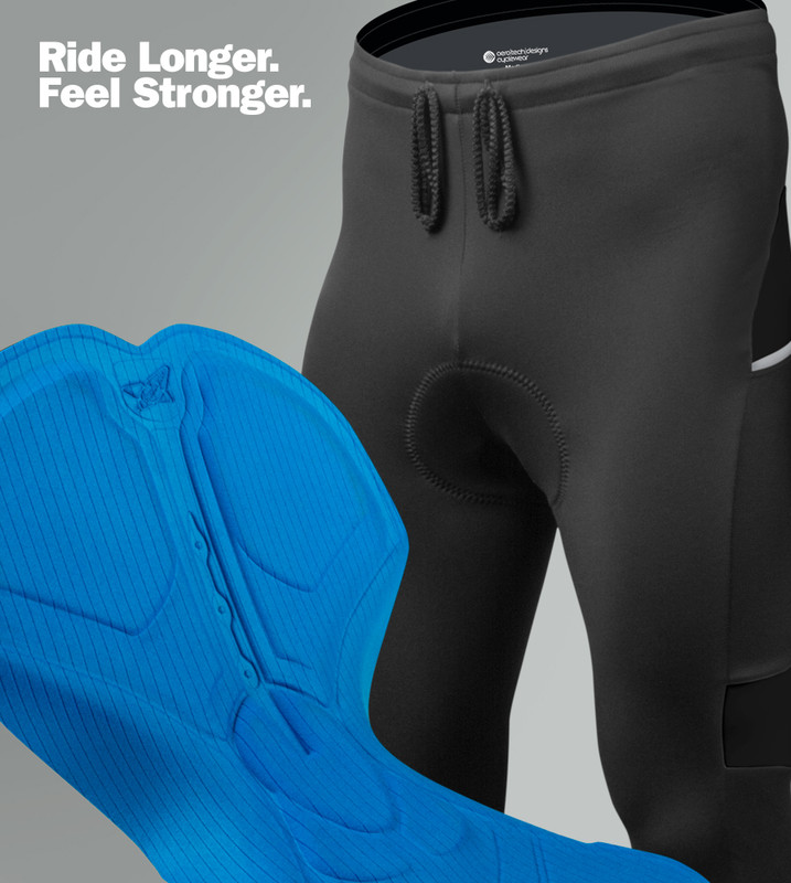 SPEXCEL NEW Performance Winter Thermal Fleece cycling tights