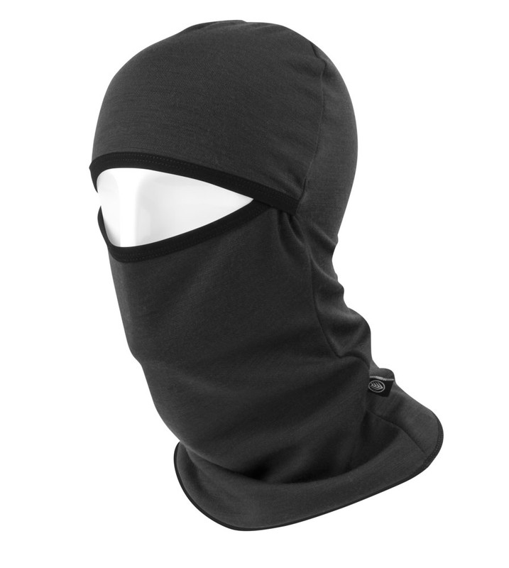 Aero Tech Designs | Aero Tech Merino Wool Balaclava Full Face Mask Cold Weather, Black