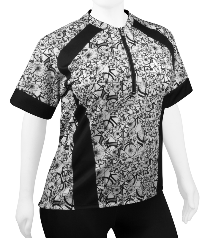 Download Women's PLUS SIZE Cycling Jersey - Liddy Bicycle Utopia by ...