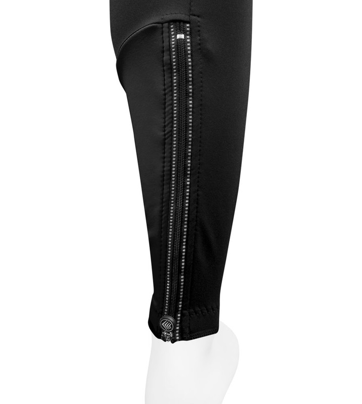 Tall Men's Alpine Tights | Brushed Fleece Padded Cycling Tight