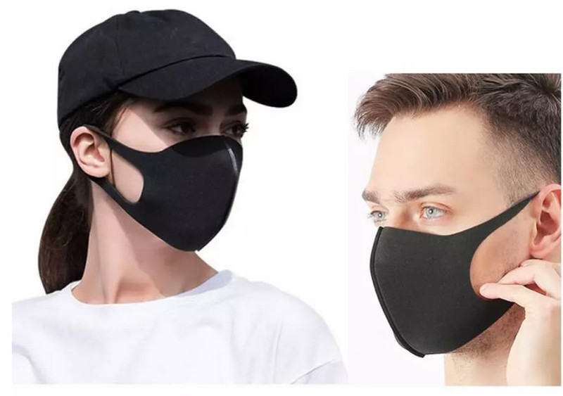 Sports Face Mask 2pack | Reusable Synthetic Protective Mask