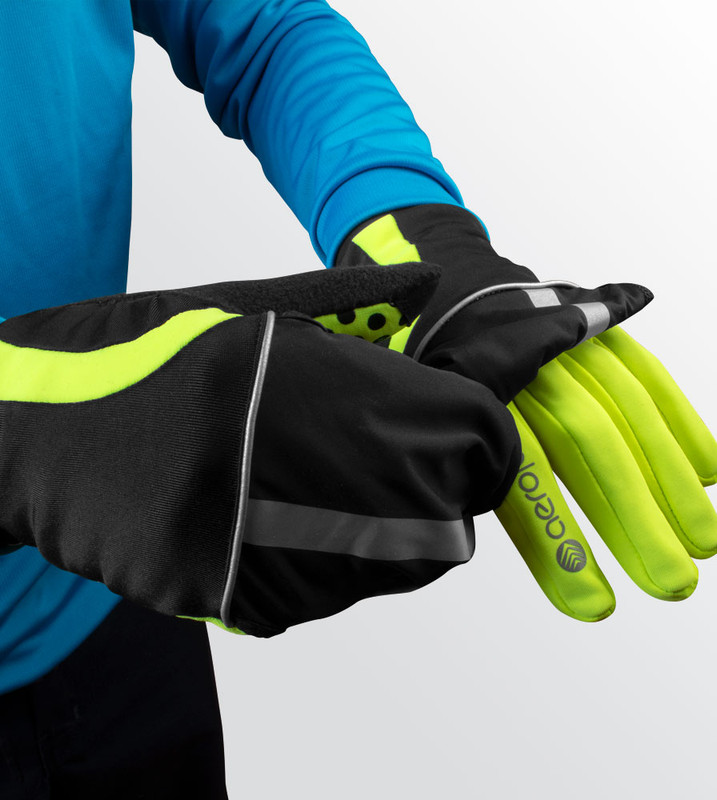 Aero Tech Dot Grip Lightweight Full Finger Glove and Mitten, Women's, Size: One size, Black