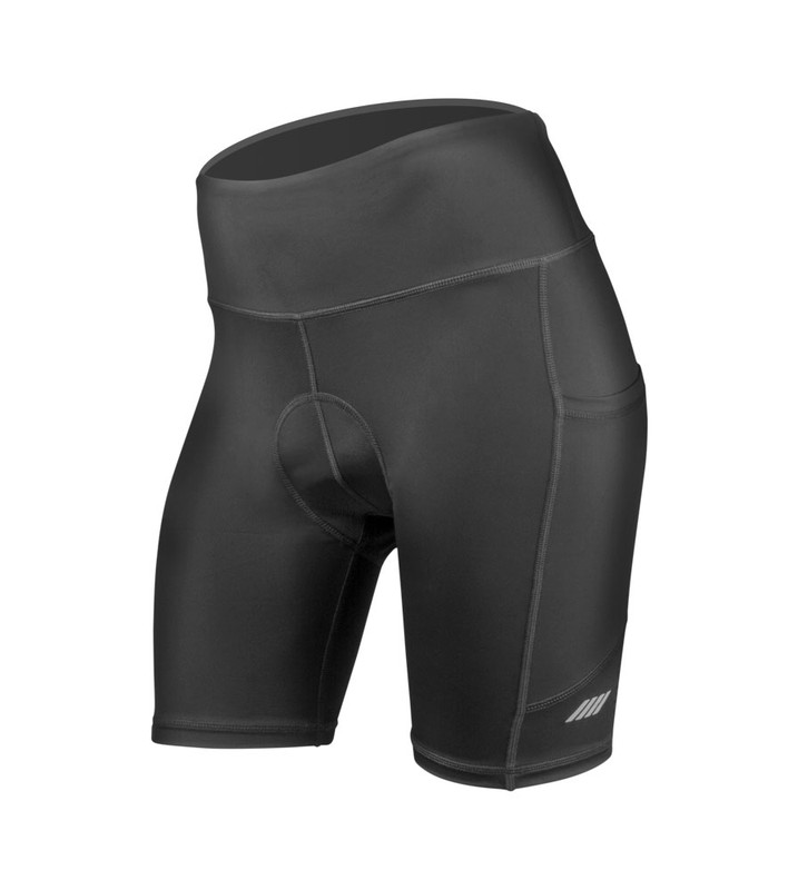 Women's 3D Gel Padded Cycling Shorts with Soft Wide Waist Band and