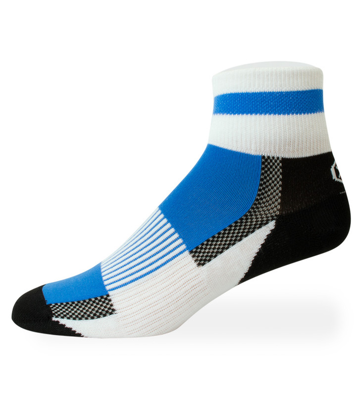 Coolmax Athletic Socks | 3 Quarter Crew | Made in USA | Performance Sock