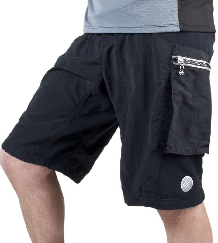 Mountain Bike Short with padded liner - Outlaw Bullet MTB Baggy Shorts