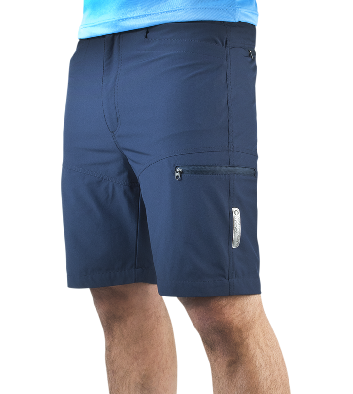 men's navy blue cargo shorts