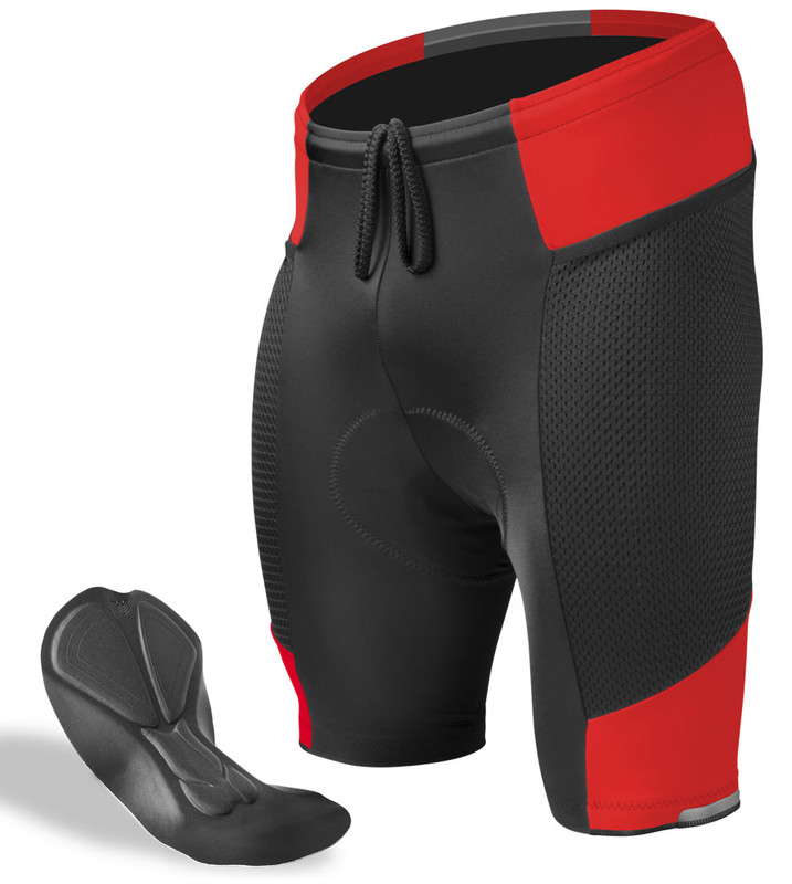best mens gel padded cycling shorts