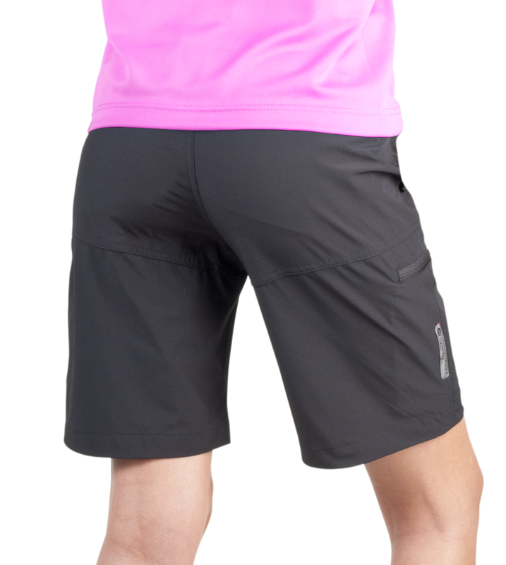Tuff Athletics Women's Pull On Short Adjustable Drawcord Slant Pockets  VARIETY