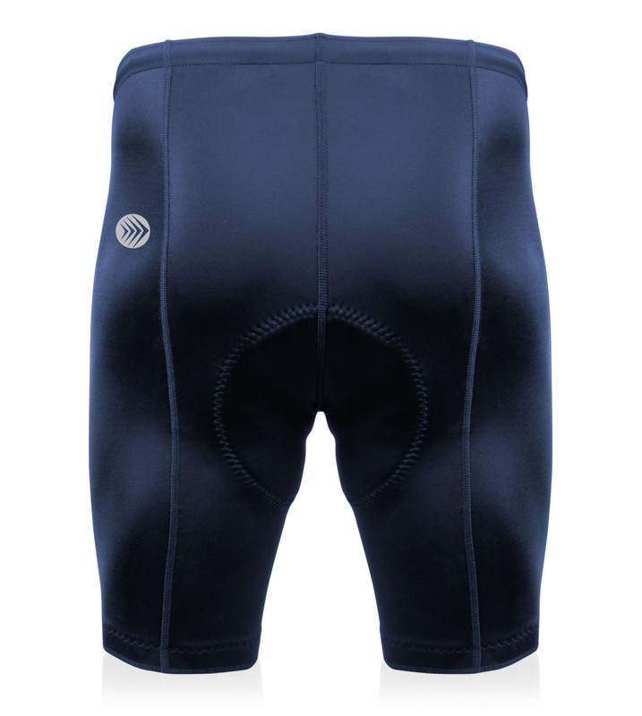 MEN'S MIDWEIGHT SEAMLESS COMPRESSION SHORT 9, NAVY