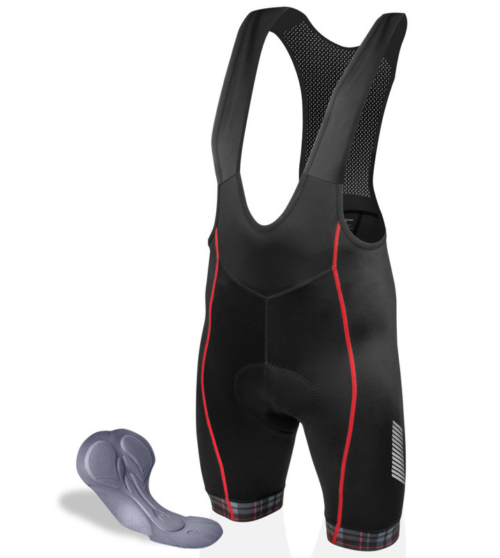 CTM Thermal Bib Shorts M - Black