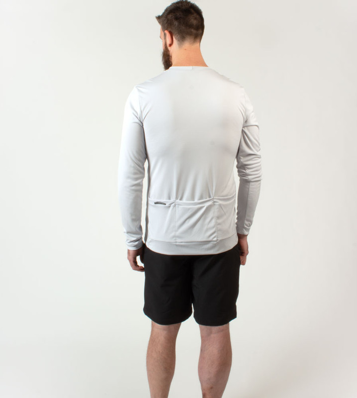 Men's Eclipse | Long Sleeve Sun Protection Jersey | 3/4 Length Zipper