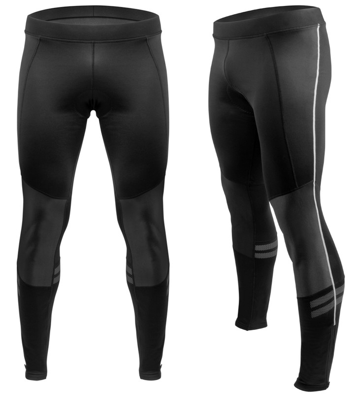  Zimco Men Winter Cycling Thermal Insulated Bib Tights Non  Padded Bib Pants Windproof Bike Leggings (Small) Black : Clothing, Shoes &  Jewelry