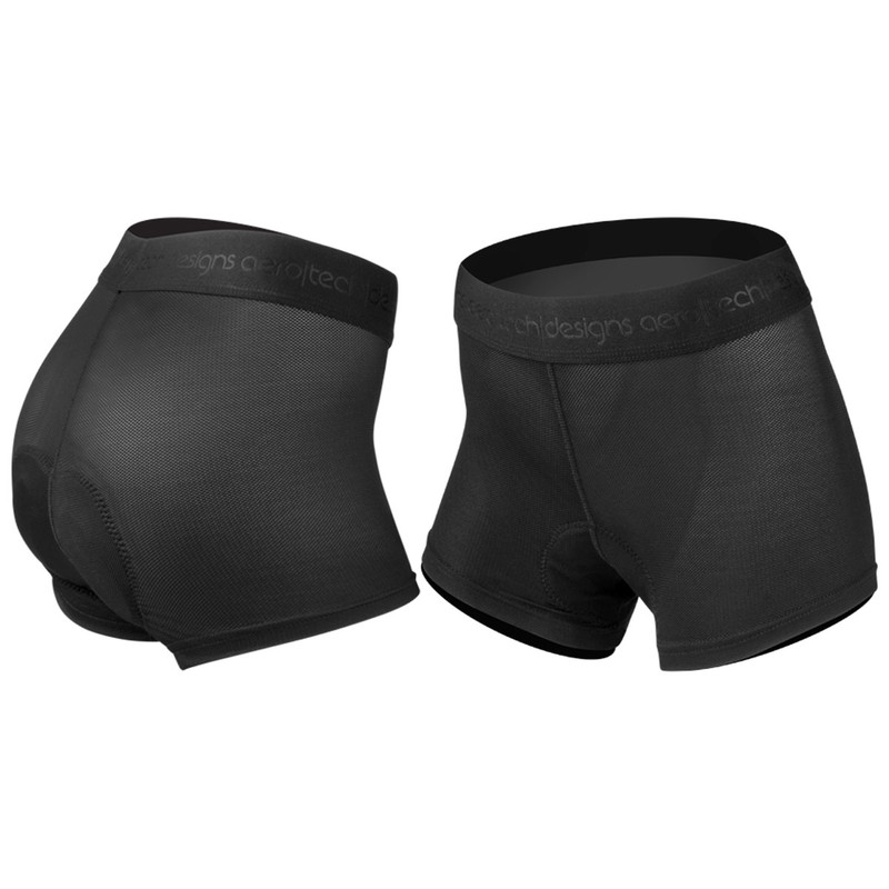 Aero Tech High Waisted Womens Padded Bike Shorts Shop Padded