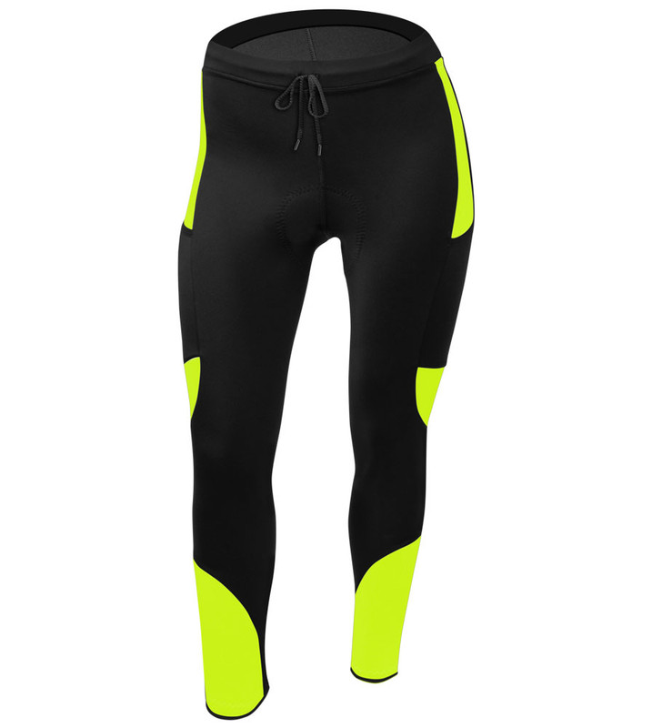 Women's Luna Cycling Tights | Performance Fleece Padded Leggings