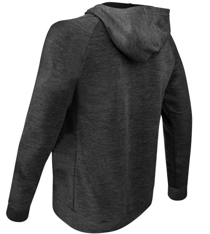 Armored Black Reflective Performance Hoodie