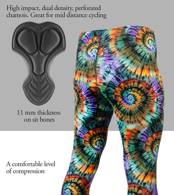 Men's USA Classic Wild Print Compression Spandex Padded