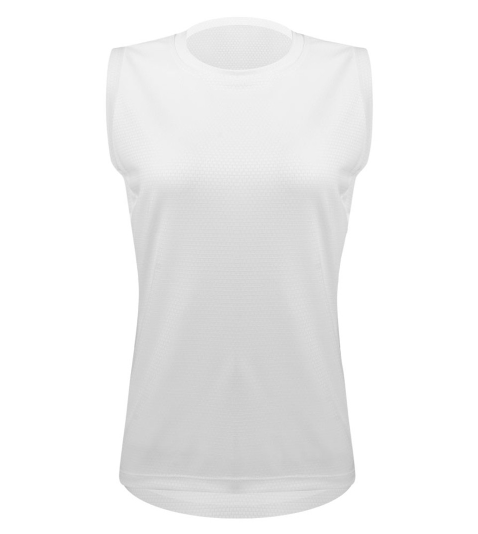 WOMEN'S COMPRESSION SHIRT SLEEVELESS LIGHT COMPRESSION MADE USA