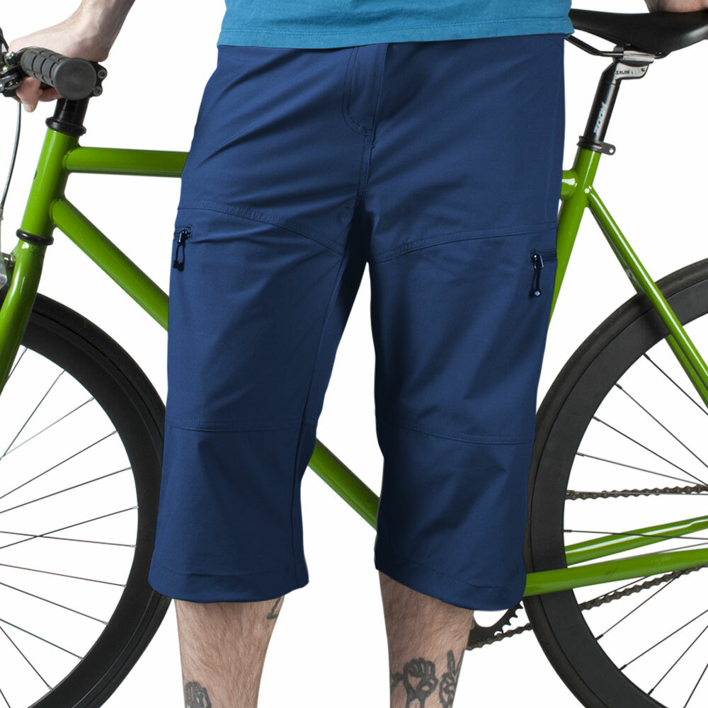 Men's Multi-Sport Urban Pedal Pusher Knicker Navy Model View