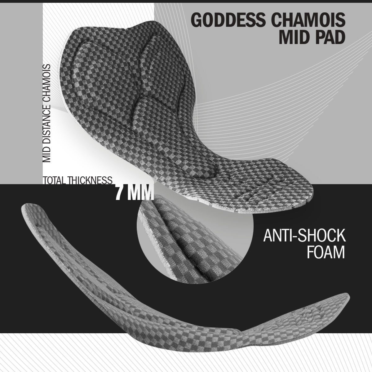 Goddess chamois 7mm thick