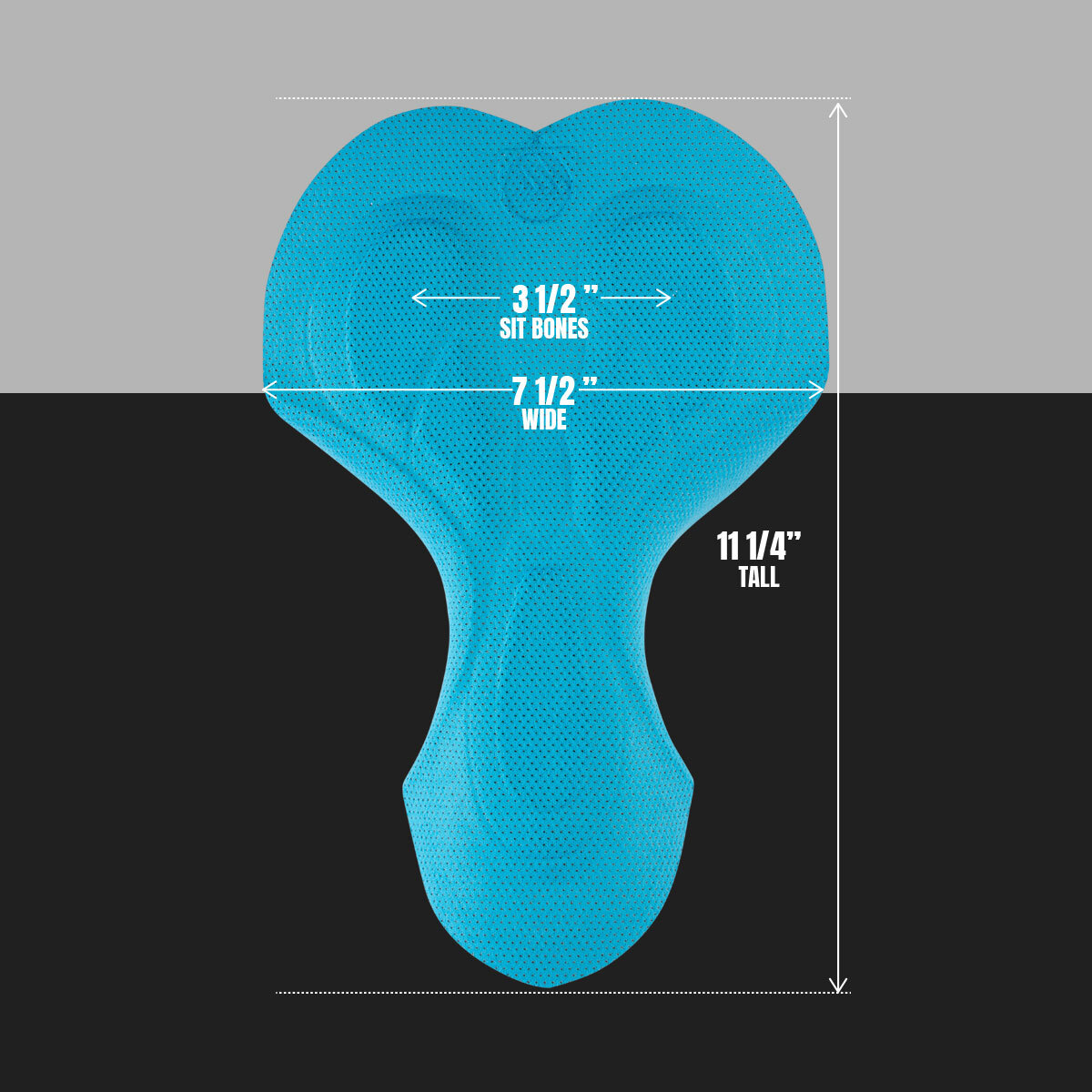 Victoria Chamois Pad Measurements
