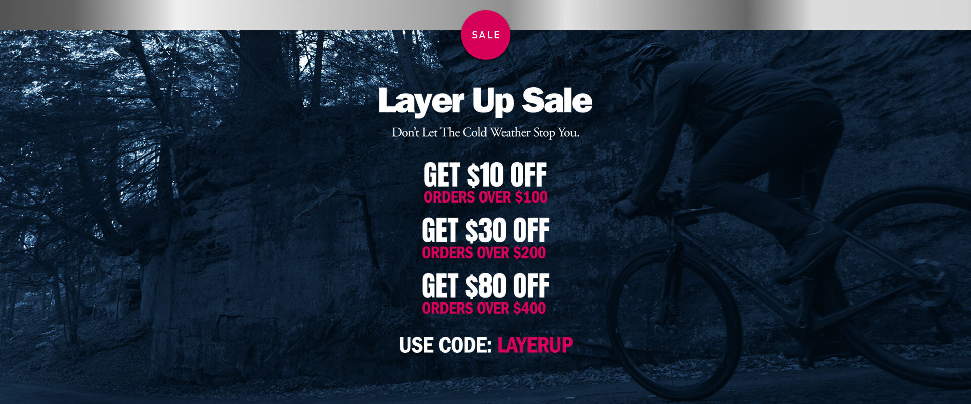 Layer Up Sale - Stay warm this winter