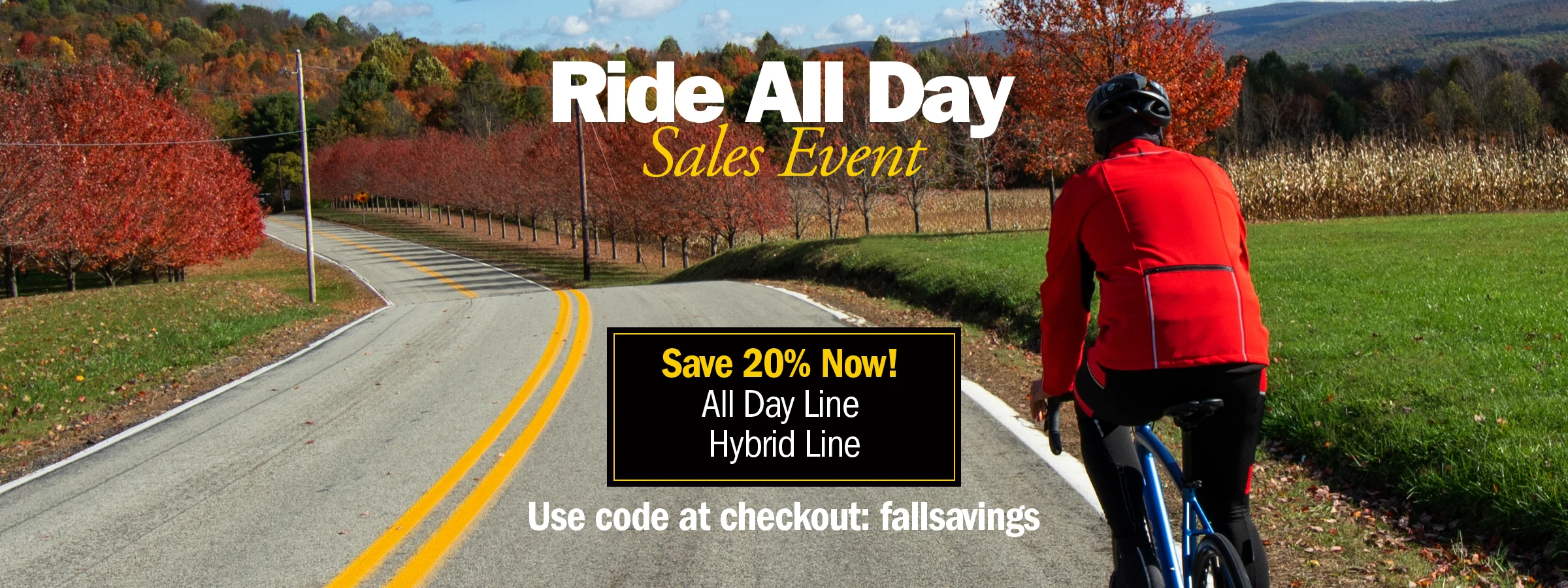 Ride All Day Sales Event