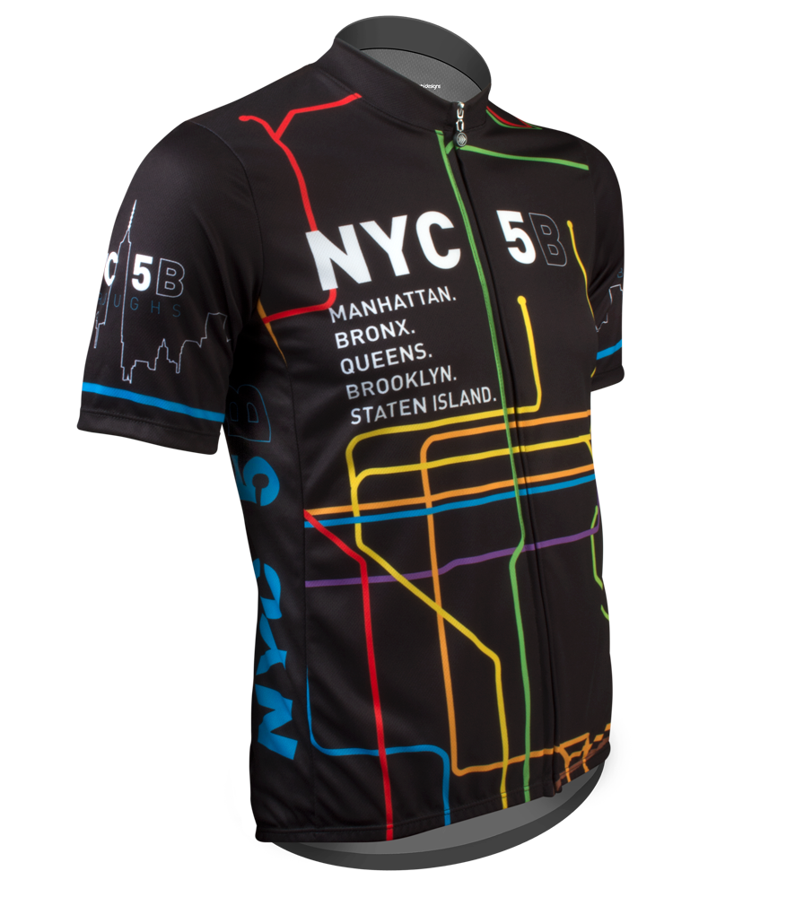 VoMax New York Yankees S/S Cycling Jersey Small