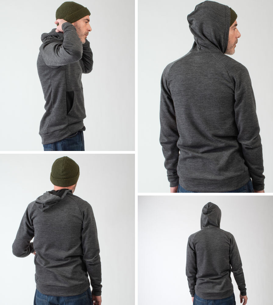 merino wool hoody, merino hoodie