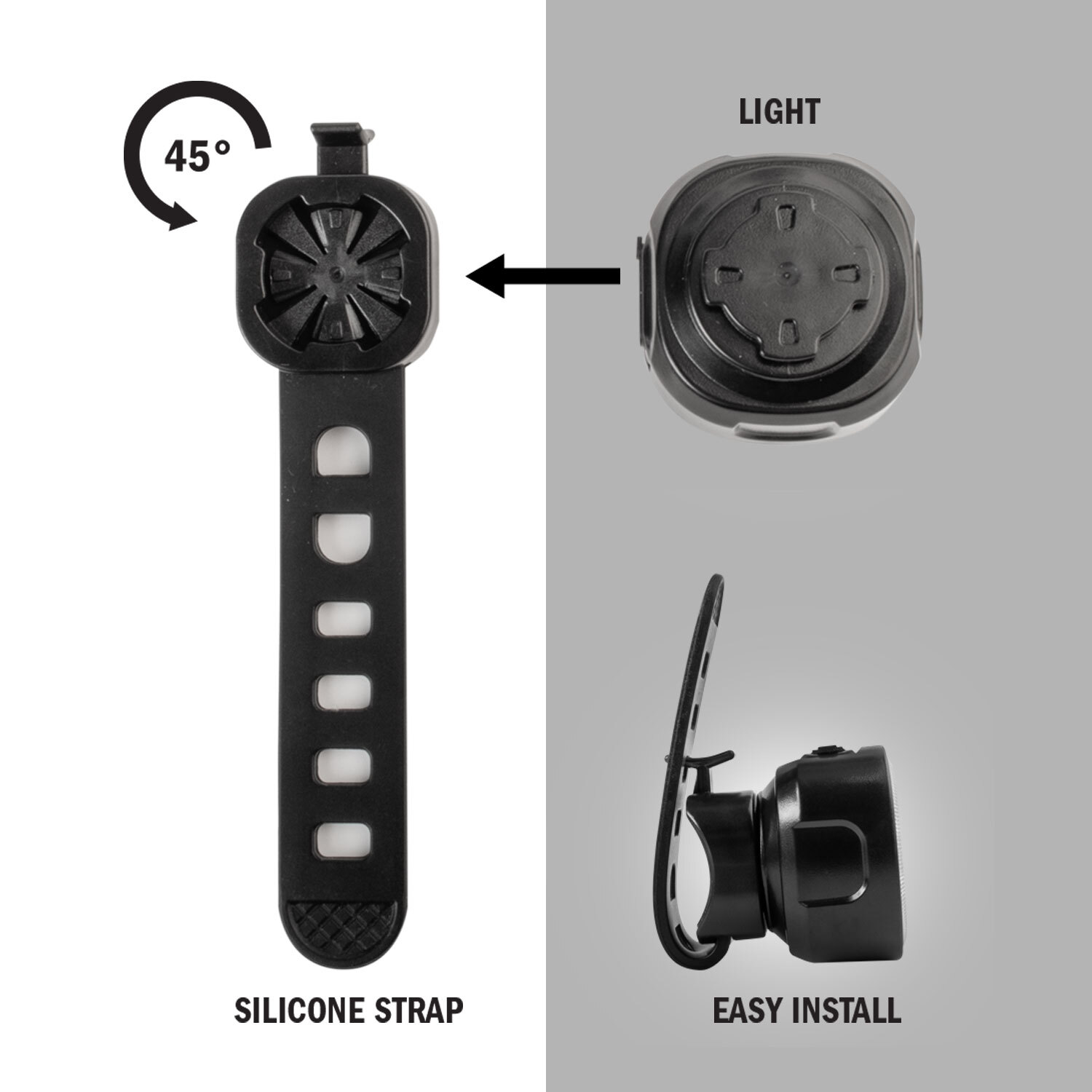 Easy Install on bike 