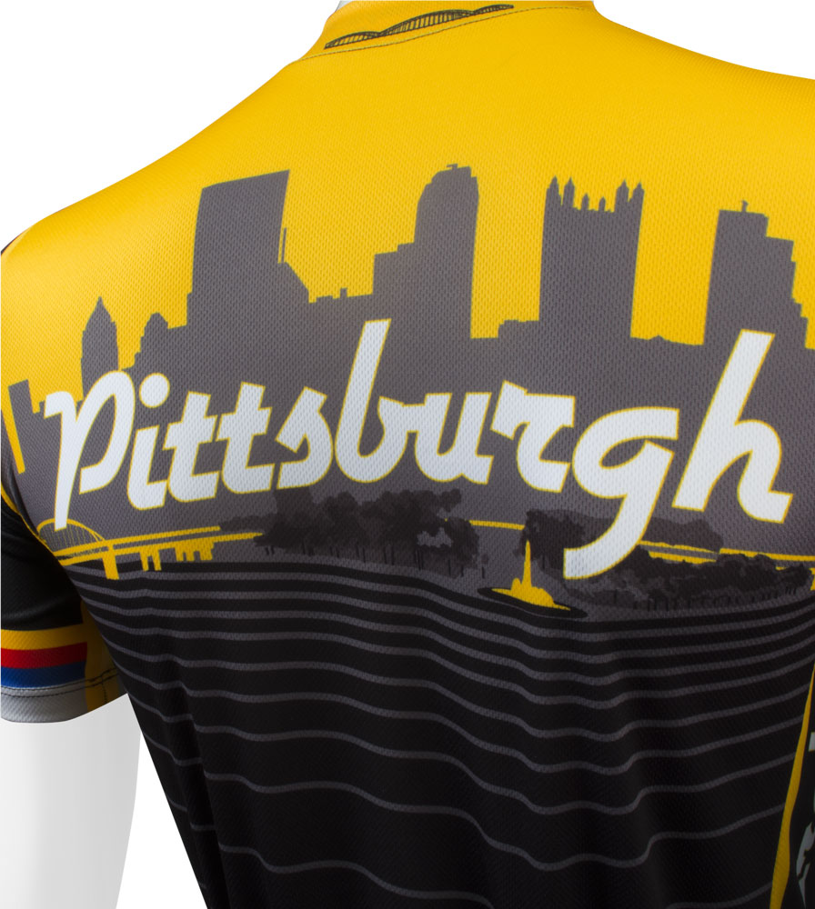 Men's Pittsburgh Jersey Back Detail