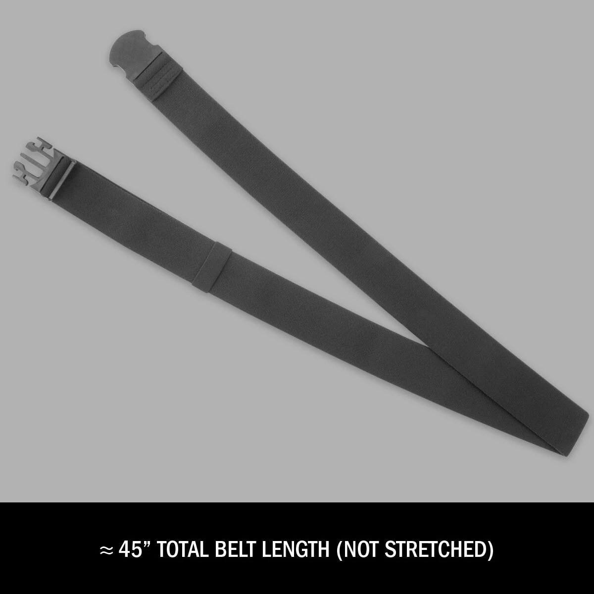 45" total length unstretched