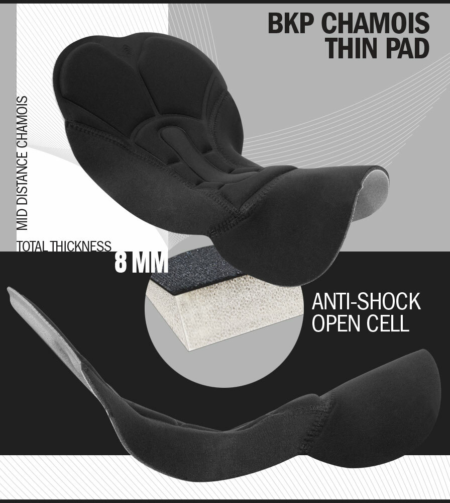 Black P. Chamois Pad Inside Material View